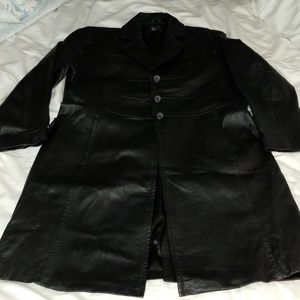 Leather duster